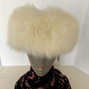 new fox headband, beautiful for the holidays